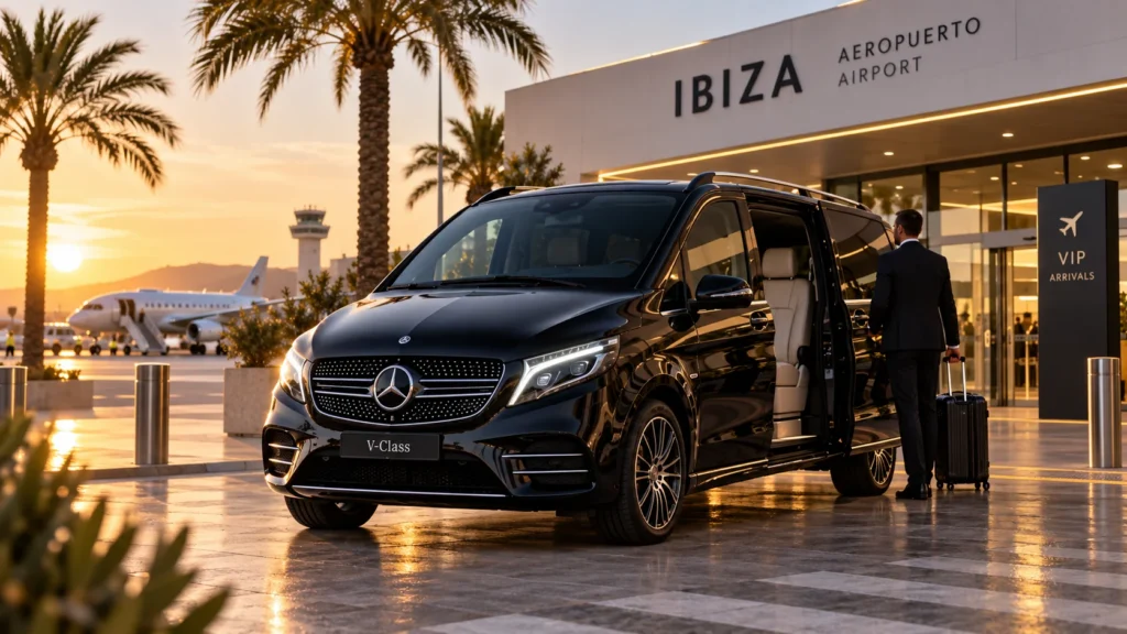 Mercedes Vito — 8-seater group transfer in Ibiza
